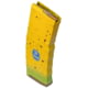 Amend2 Banana Mod-2 Magazine, AR-15/M4/M16, 5.56x45mm NATO/.223 Remington, 30 Round, Yellow, 1 Pack, Polymer, 556BANANA30-30RD