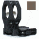 American Defense Manufacturing Aimpoint Standard Mount, Standard Lever, Flat Dark Earth, 30mm, AD-68 STD FDE