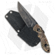 American Buffalo Knife Predator Fixed Blade Knife, 3.50in, D2, Drop Point Blade, G10 Mossy Oak Break Up Country Handle, Camo/Black, 7.50in, BHQ-96365