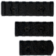 American Built Arms Company Polymer Picatinny Rails, M-LOK Combo Pack 4, 5, 7 Slot, Black, ABAMRC