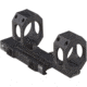 American Defense Manufacturing 2in Offset - 34mm Dual Ring Scope Mount w/ 1/2in Titanium GI Bolts, Black, Small, AD-RECON-34-TGIB