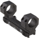 American Defense Manufacturing 30mm Dual Ring Scope Mount w/ 1/2in Titanium GI Bolts, Black, Small, AD-DELTA-30-TGIB
