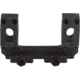 American Defense Manufacturing 30mm Straight Up Dual Ring Scope Mount w/ 1/2in Titanium GI Bolts, Black, Small, AD-RECON-S-30-TGIB
