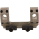 American Defense Manufacturing 30mm Straight Up Dual Ring Scope Mount w/ 1/2in Titanium GI Bolts, Flat Dark Earth, Small, AD-RECON-S-30-FDE-TGIB