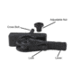 American Defense Manufacturing AD-PVS Mount for T14 Thermal Imaging System, Black, AD-PVS-14 STD-TL