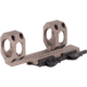 American Defense Manufacturing Dual Ring Scope Mount w/ 2in Offset, 40mm Rings, Flat Dark Earth, AD-RECON 40 STD FDE-TL