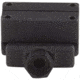 American Defense Manufacturing One Piece Mount Co-Witness for the Trijicon MRO w/ 1/2in Titanium GI Bolt, Black, Small, AD-MRO-10-TGIB
