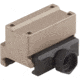 American Defense Manufacturing One Piece Mount Co-Witness for the Trijicon MRO w/ 1/2in Titanium GI Bolt, Flat Dark Earth, Small, AD-MRO-10-FDE-TGIB