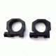American Defense Manufacturing Steel Scope Rings, Black, 30mm, AD-SRS-30