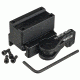 American Defense Manufacturing Trijicon MRO Mount Lower 1/3rd Co-Witness, Tactical Lever, Black, AD-MRO-11 TAC R
