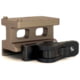 American Defense Manufacturing Trijicon RMR Lightweight QD Mount, Standard Legacy Lever, Lower 1/3 Co-Witness Mount Height, Flat Dark Earth, AD-RMR-LW-11-FDE-STD