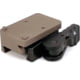 American Defense Manufacturing Trijicon RMR Lightweight QD Mount, Tactical Legacy Lever, Low Height, Flat Dark Earth, AD-RMR-LW-L-FDE-TAC