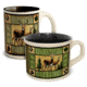 American Expedition Lodge Coffee and Soup Mug Set, Deer 4012104