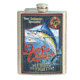 American Expedition Vintage Sign Flask, Blue Marlin 4006307