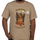 American Gun Craft Desperado Tan T-Shirt with Multi Color Print, Large, gpf-12305