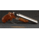 American Gun Craft Diablo Shotgun Pistol, 12 Gauge, 6 inch Barrel, with Rosewood Grips, Nickel, gpf-1279