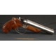 American Gun Craft Diablo Shotgun Pistol, 12 Gauge, 6 inch Barrel, with Rosewood Grips, Nickel, gpf-1279