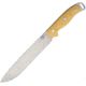 American Knife Company Denali Antique Ivory Micarta Fixed Blade Knife, 14in, 8.5in, A2 Tool Steel, Antique Ivory, Micarta Handle AKCD1MAI