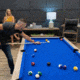 American Legend 84in Kirkwood Billiard Table, Woodgrain, AL3005W