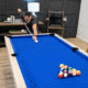 American Legend 84in Kirkwood Billiard Table, Woodgrain, AL3005W