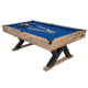 American Legend 84in Kirkwood Billiard Table, Woodgrain, AL3005W