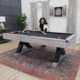 American Legend 90in Kirkwood Billiard Table, Woodgrain, AL3010W