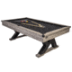 American Legend 90in Kirkwood Billiard Table, Woodgrain, AL3010W