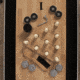American Legend 9ft Brookdale Light Up Shuffleboard w/ Bowling, Woodgrain, AL5002W