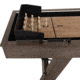 American Legend 9ft Brookdale Light Up Shuffleboard w/ Bowling, Woodgrain, AL5002W