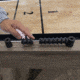 American Legend 9ft Brookdale Light Up Shuffleboard w/ Bowling, Woodgrain, AL5002W