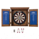 American Legend Charleston Bristle Dartboard Cabinet Set, Wood grain, D4401W