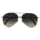 American Optical General LE Sunglasses w/ Gold Frame and Polycarbonate Gradient Grey Lens GGRGRY-WS145-14-58-52