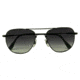 American Optical Original Pilot LE Sunglasses w/ Black Frame and Polycarbonate Gradient Grey Lens BGRGRY-WS145-20-57-47