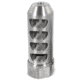 American Precision Arms Fat Bastard Self Timing Gen 2 Muzzle Brake, .338 or Smaller, 5/8x24, Stainless, G2F5838S