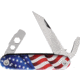 American Service Knife The Iron Sides Folder Seax Flg, ASK004FLG