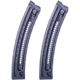 American Tactical Imports GSG-16 .22LR 22 Round Rifle Magazine Twin Pack, Black, 22, 819644022862