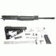 American Tactical Imports Mil-Sport AR-15 5.56/.223 Rifle Kit w/ 16in Barrel, Complete Poly Upper, 10in Quad Rail, 6 Position Stock, Standard LPK, No Trigger Guard, ATIRKT03