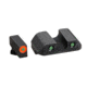 AmeriGlo Agent 3-Dot Tritium Night Sight Set, Green Tritium, Orange Outline Front, Glock G42/G43, Black, GL-851