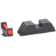 AmeriGlo Ameriglo Fiber front sight rear notch Red Fiber .115 FRONT Black REAR, GFT-122
