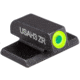 AMERIGLO Tritium Front Sight for Smith &amp; Wesson Bodyguard 2.0, Green Tritium LumiGreen Outline Front, Black, SWBG-212-188-G