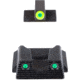 AmeriGlo Trooper Tritium Square-Notch Pistol Night Sight Set, Smith &amp; Wesson Bodyguard 2.0, Orange Front Sight Outline, Black Outline Rear Sight, Black, SWBG-822