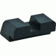 Ameriglo Black Night Sights Flat Black Style Black Rear Only For All Springfield Xd Models 150 Inch Notch Wide Xd 402