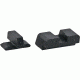 AmeriGlo Black Rear Sig Black Rear .450in. Height, .150in. wide notch SG-450R