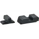AmeriGlo BLK Rear Sig BLK Rear .450in. Height, .150in. wide notch SG-450R