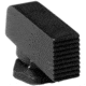 AmeriGlo Black Serrated Front Sight All Fits Glock Models .165in. Tall, .125in. Wide GL-138