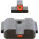 AmeriGlo CAP Sight Set for SmithWesson M&amp;P Shield w/Front Green Tritium Orange Square Outline/ Rear Orange Line Non Trit, SW-620