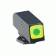 Ameriglo CAP Tritium Sight Set Glock 43 Green Front With Lumi-Lime Square Outline Green Lumi-Lime Rear Horizontal Line