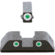 AmeriGlo Classic 3 Dot Night Sight Set, Glock 17/19/19x/26/34 Gen 5, Green Front, GL-5113