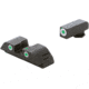 AmeriGlo Classic 3 Dot Night Sight Set, Glock 17/19/19x/26/34 Gen 5, Green Front, GL-5113