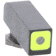 AmeriGlo Glock Pro-Glo Tritium Front Pistol Sights, Front Only-Green Tritium Lamp, LumiGreen Square Outline FRONT .180" H .140" W, GL-212-180-GR-Q
